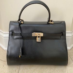 Kelly 32 style bag Pourchet Paris
